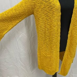 Long Cardigan Yellow